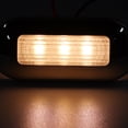 thumbnail image 3 of 12V DC LED , 12V DC LED Walkway Courtesy Light Oval Shape 3 Lamp Beads IP67 Waterproof for Marine Boat RV, 3 of 8