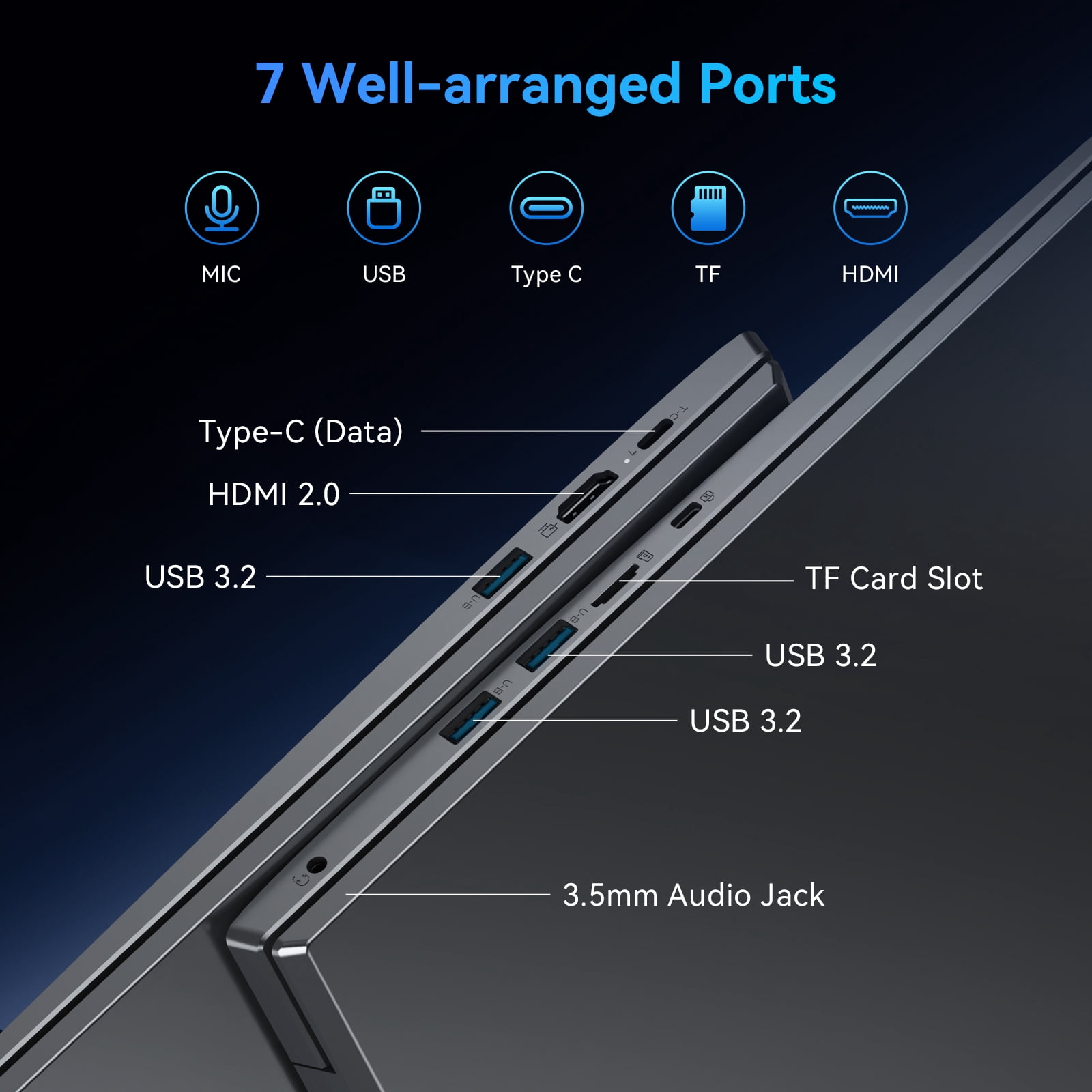 Blackview 18.5 inch Laptop Computer Intel Alder Lake N150 16GB RAM 512GB M.2 SSD Windows 11 Pro 1080FHD Laptop,2MP Camera,8000mAh Large Battery Laptop