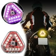 thumbnail image 2 of Car Motorcycle Triangle Warning Lights Flashing Aircraft Tail Lights Remote Control Color Changing Slow, 2 of 9