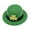 B, variant on Outoloxit St. Patrick's Day Green Hat Hair Card Top Hat Decoration Irish Festival