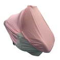 2 In 1 Car Seat Cover Baby Carseat Canopy With Privacy Sun Shade