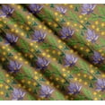 thumbnail image 3 of Soimoi Cotton Voile Fabric Leaves & Floral Artistic Printed Craft Fabric by the Yard 56 Inch Wide, 3 of 7