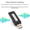 thumbnail image 6 of USB Disk Audio Digital Voice Recorder, Professional Recording Device Mini Voice Activated Recorders Security Mini USB Flash Drive for Lectures Meetings Interviews,8G, 6 of 6