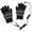 Black-1, variant on WREESH Women's Heated and Warm Winter Gloves All Finger Adjustable Temperature, Removable and Washable Electric Heated Gloves Black