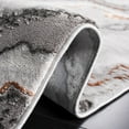 thumbnail image 5 of SAFAVIEH Craft Lyall Abstract Area Rug, 4' x 6', Grey/Orange, 5 of 8