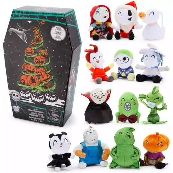 Disney The Nightmare Before Christmas 13-Day Countdown Calendar (13 Plushes!)
