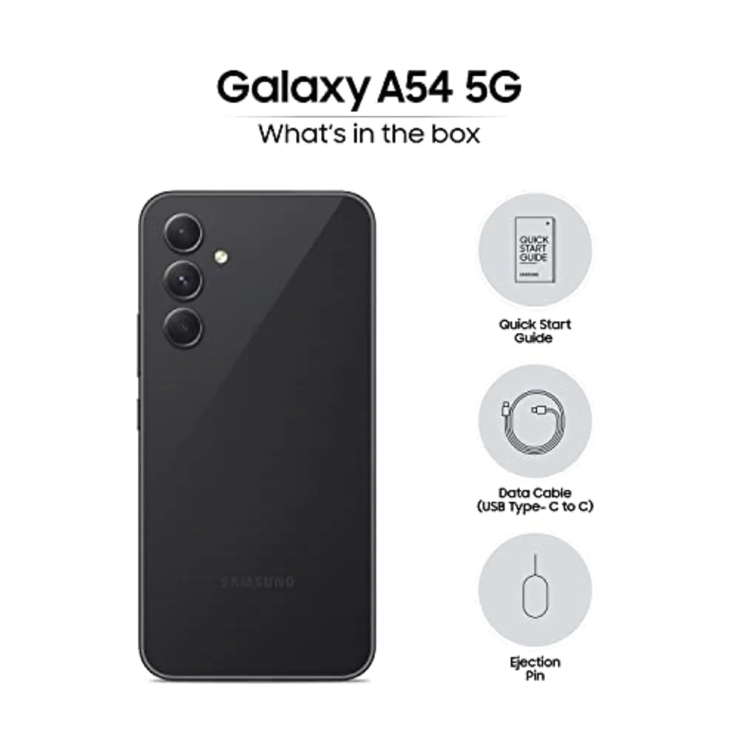 GALAXY A54 本体 128Gb Samsung Galaxy A54 5G 128GB Factory Unlocked Android Smartphone