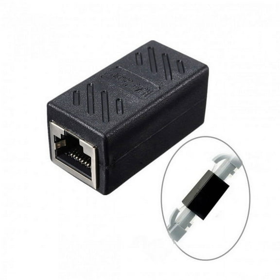 Chenyang CY CAT6 RJ45 Female to Female Lan Connector Ethernet Network Cable Extension Adapter with Shield Adapter