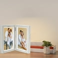 thumbnail image 4 of LEORX Wooden Folding Picture Frame Multi Color Foldable Photo Display Frame for Home Decor, 4 of 5