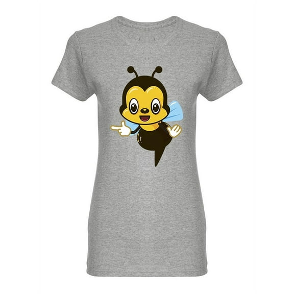 Cute Bee Shaped Tee Women's -Image by Shutterstock