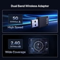 thumbnail image 3 of Adaptador WiFi Tenda AX900 USB WiFi 6 U11 para PC de sobremesa, 3 of 9