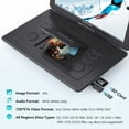 DBPOWER 17.9" Portable DVD Player with Swivel Screen, Rechargeable