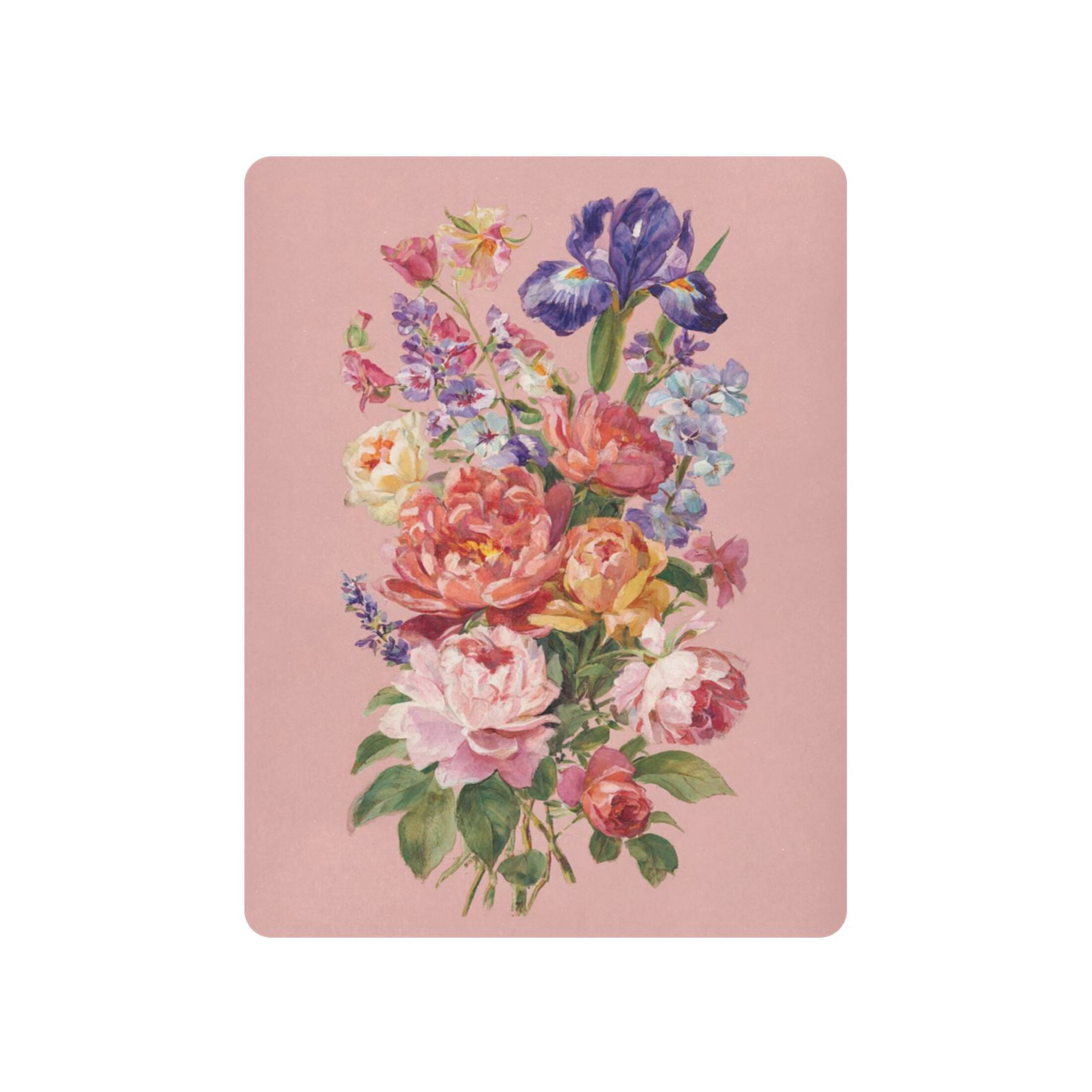 Baby Essentials 52”x 28”- Standard Cotton-like Modal Elastic- Floral Painting Patterns Design Crib Sheets for Newborns and Toddlers