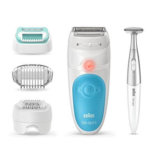 Braun Epilator for Women, Silkpil 5 5810 for Hair Removal, Wet & Dry