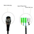 thumbnail image 4 of Cable De Conversión De Motor De Bicicleta Eléctrica, Cable De Extensión De Conversión De Motor, Conector Macho Resistente Al Agua, Duradero Y Confiable Para Motores De 250W, 4 of 7