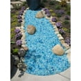 thumbnail image 3 of Dragon Glass 10 lb Blue Hawaii Landscape & Fire Pit Glass, 1/4", 3 of 7
