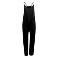 thumbnail image 3 of Women's Loose Overalls With Large Pockets Overalls Summer off Shoulder Romper for Women Sexy Jumpsuits for Women Casual Summer All Jumpsuits for Women Sexy One Shoulder Romper for Women Knit Jumpsuit, 3 of 4