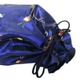 thumbnail image 4 of Wrapables® Beautiful Embroidered Silk Travel Bag for Lingerie & Shoes - Dark Blue, 4 of 4