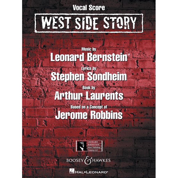 Music West Side Story - Vocal Score (voice/pno)