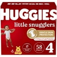 thumbnail image 3 of Huggies Little Snugglers Baby Diapers, Size 4 (22-37 lbs), 58 Ct (Select for More), 3 of 18
