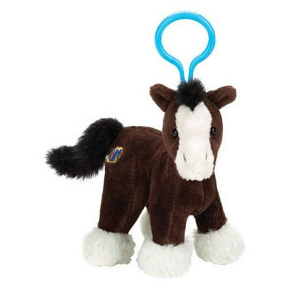 Webkinz Virtual Pet Plush - Kinz Klip - CLYDESDALE (4.5 inch)