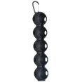 thumbnail image 3 of Soporte Silicona para Pelotas Golf Con Gancho Funda 5 () Negra, 3 of 4