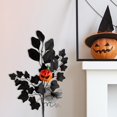 thumbnail image 4 of 1Pc Clearance Under $3 Artificial Pumpkin Pick Halloween Decor For Tree, Plastic Scary Pumpkin Bouquet J (B), 4 of 5