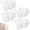 White, variant on 4 Pairs Shoulder Pads for Women Clothes,0.59 in No-Sewing Required Anti-Slip Detachable Reusable Soft Sponge Shoulder Pads for Men Blazer Clothes Sewing Accessories(Black)