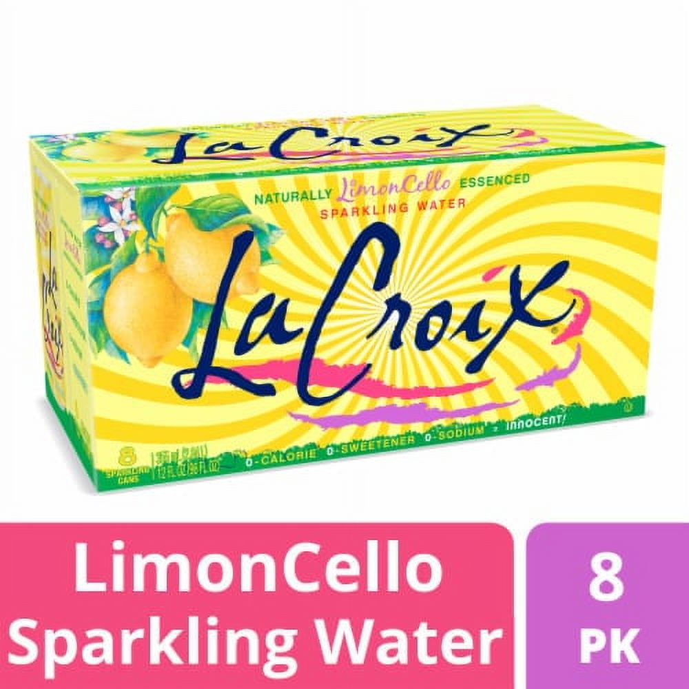 LaCroix LimonCello Sparkling Water, Refreshing Zero-Calorie Drink