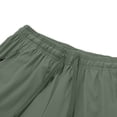 thumbnail image 4 of Dolkfu Athletic Shorts for Mens Drawstring Bermuda Shorts Elastic Waist Quick Dry Mens 6 Inch Shorts L, 4 of 8