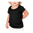 thumbnail image 3 of Kavio! Infants Sunflower Short Sleeve Top Hot Pink 24M, 3 of 4