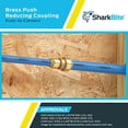 thumbnail image 5 of Sharkbite 1-1/4 in. x 1 in. Push-to-Connect Reducing Coupling Fitting in Brass - UXL013528, 5 of 5