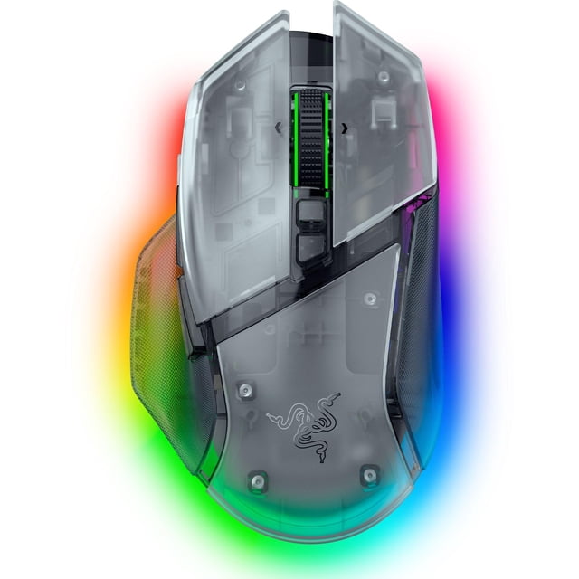 Ratón Gaming Inalámbrico Razer Basilisk V3 Pro 35K Blanco Fantasma