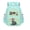 Green Zebra(26*15*32CM), variant on 2026 New Cute Cartoon Cat Letter Print Backpack, Lightweight, Durable, Adjustable Straps, Student Campus Sports School Bag
