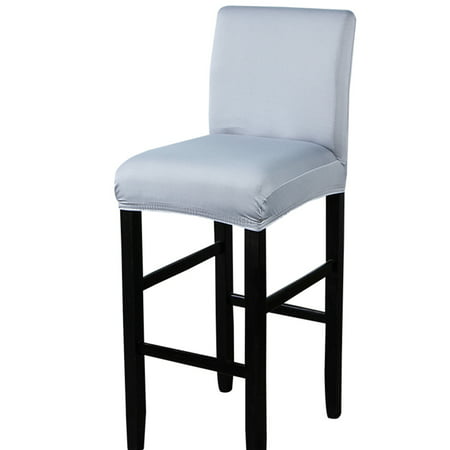 Bar Stool Cafe Chair Seat Stretch Cover, Bar Stool Seat Covers Target