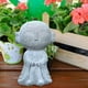 thumbnail image 5 of Pequeña es de Buda monje, manualidades de s chinas coleccionables Feng monje estatuilla para decoración de jardín de yoga al aire Calvo Soledad Estatua de Buda monje, 5 of 6