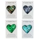 thumbnail image 2 of Tarjeta de felicitación de abrazo de bolsillo de corazón de vidrio, suministros de regalos de moda, invitaciones de boda, decoración de abrazo pequeño, tarjeta de corazón de vidrio, 2 of 4