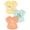 Peach, variant on Baby and Toddler Girl Short Sleeve T-Shirts, 3-Pack, Sizes 12 Months - 5T