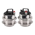 thumbnail image 1 of Stainless Steel Pressure Cooking Pot, Time Saving Mini Outdoor Pressure Cooker  for Induction Cooktop 0.8L,1.2L,1.6L, 1 of 7