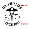 thumbnail image 3 of Caduceus Engraved Draper Decanter Set, 3 of 4
