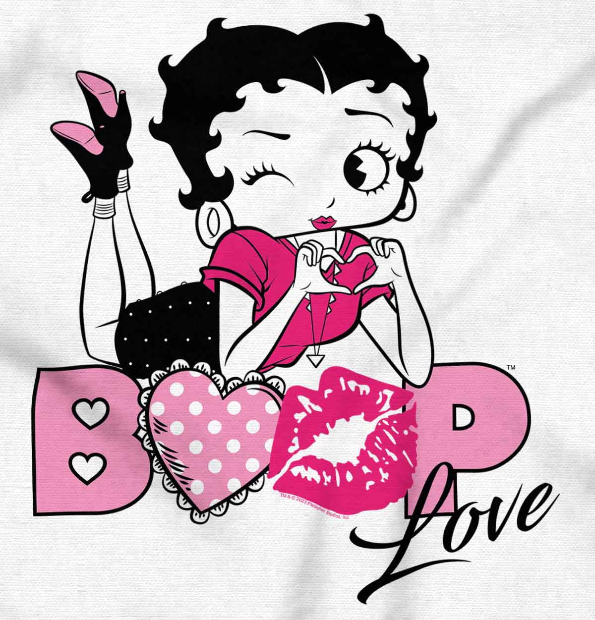 Vintage Betty Boop Cartoon Love Kids Hoodie Sweatshirt Girls