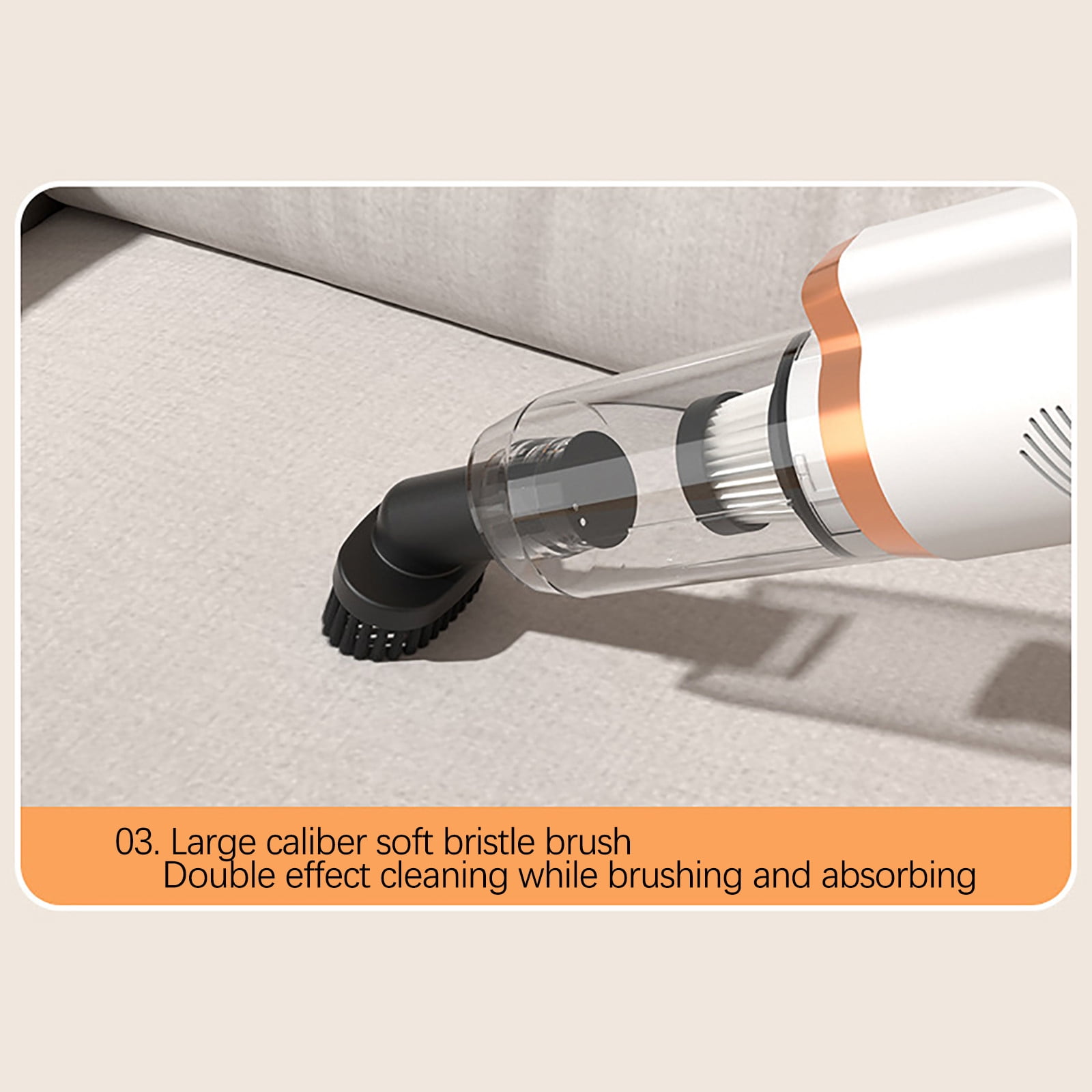 Clearance Items,WQQZJJ Vacuum Cleaners For Home Household Vacuum Cleaner Car Mounted Wireless Vacuum Cleaner High-power Handheld Vacuum Cleaner
