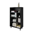 thumbnail image 3 of LiviNest 6-Shelf Bookcase Storage Cabinet: Modern Melamine Office Organizer - Compact Design for Creative Studio & Workspace Use, 3 of 6