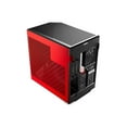 thumbnail image 2 of HYTE Y60 Modern Aesthetic Dual Chamber Panoramic Tempered Glass Mid-Tower ATX Computer Gaming Case with PCIe 4.0 Riser Cable Included, Red, 2 of 6