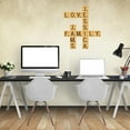thumbnail image 5 of 26Pcs/set Reusable Alphabet Stencils, Scrabble Style Tile Stencil Letters Stencil Template For Tile Wall Decor Art, Multi-Use, 5 of 10