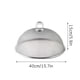 thumbnail image 2 of Aparatos de cocina, accesorios de cocina, utensilios de cocina, utensilios de cocina, cubierta de acero inoxidable para mesa de comedor, cubierta para mesa de comida, cubierta antipolvo, 2 of 2