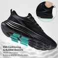 thumbnail image 4 of Ecetana Women's Walking Shoes Lightweight Running Sneakers Breathable Mesh Athletic Sports Shoes, 4 of 6