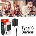thumbnail image 6 of Xibuzz Nintendo Charger Switch Lite Controller AC Adapter Charger with 5V/3.0A Power Supply with fast Adapter Charging for Switch Dock/Switch Lite/Pro Controller USB C Charging Cable, 6 of 6