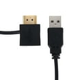 thumbnail image 2 of Adaptador HDMI macho a HDMI hembra, conector de 50 cm, cable de alimentación USB 2.0, cable HDMI., 2 of 7