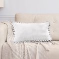 thumbnail image 2 of XINGAG Pillow Cover, Decorative Throw Pillow Case, Minimalist Farmhouse Cushion Cover, Solid Color Pillowcase with Zipper for Sofa Couch Bed Living Room Home Decor, 2 of 9